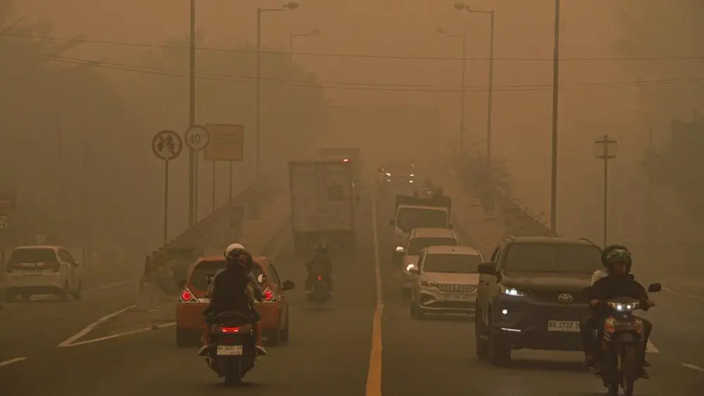 Palangka Raya Air Quality Reaches Hazardous Level for 37th Consecutive Day
