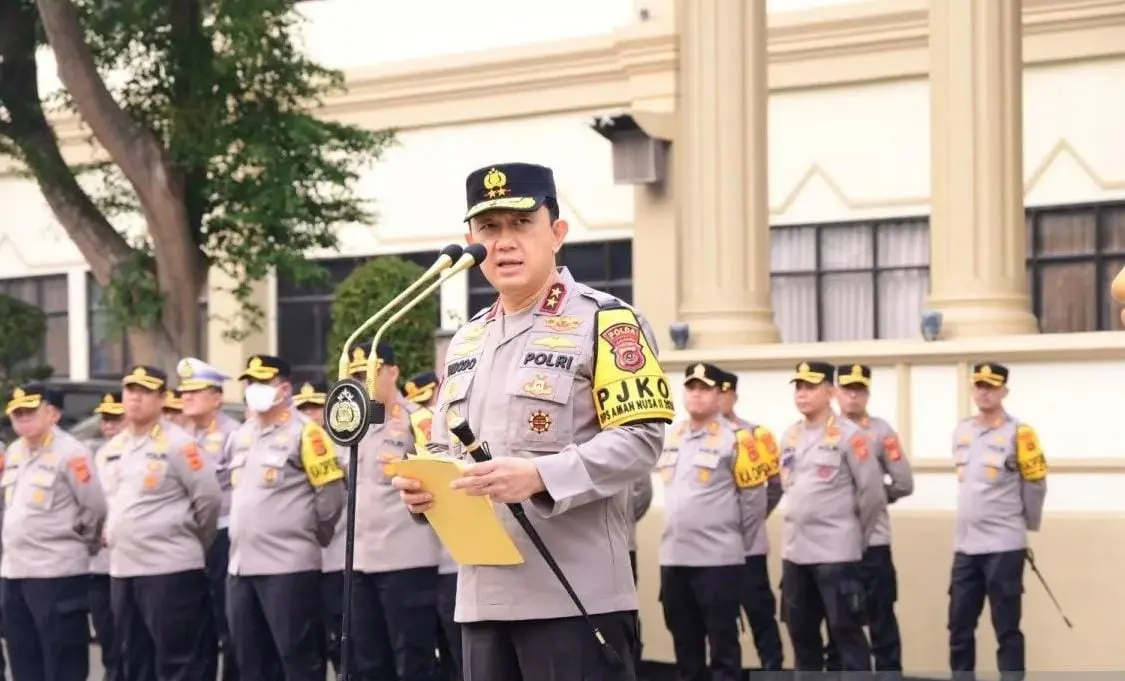 Jambi Police Chief Urges Officers to Maintain Integrity and Professionalism