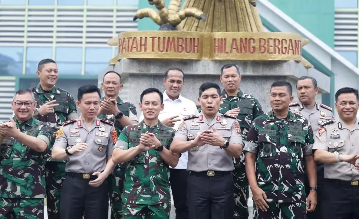 South Sumatra Police and Military Strengthen Early Detection to Prevent Crime