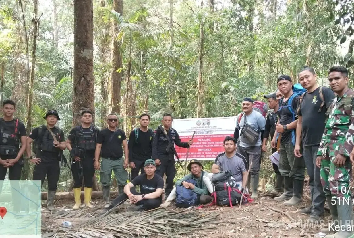authorities-brings-law-against-illegal-gold-mining-in-bogani-nani-wartabone-national-park
