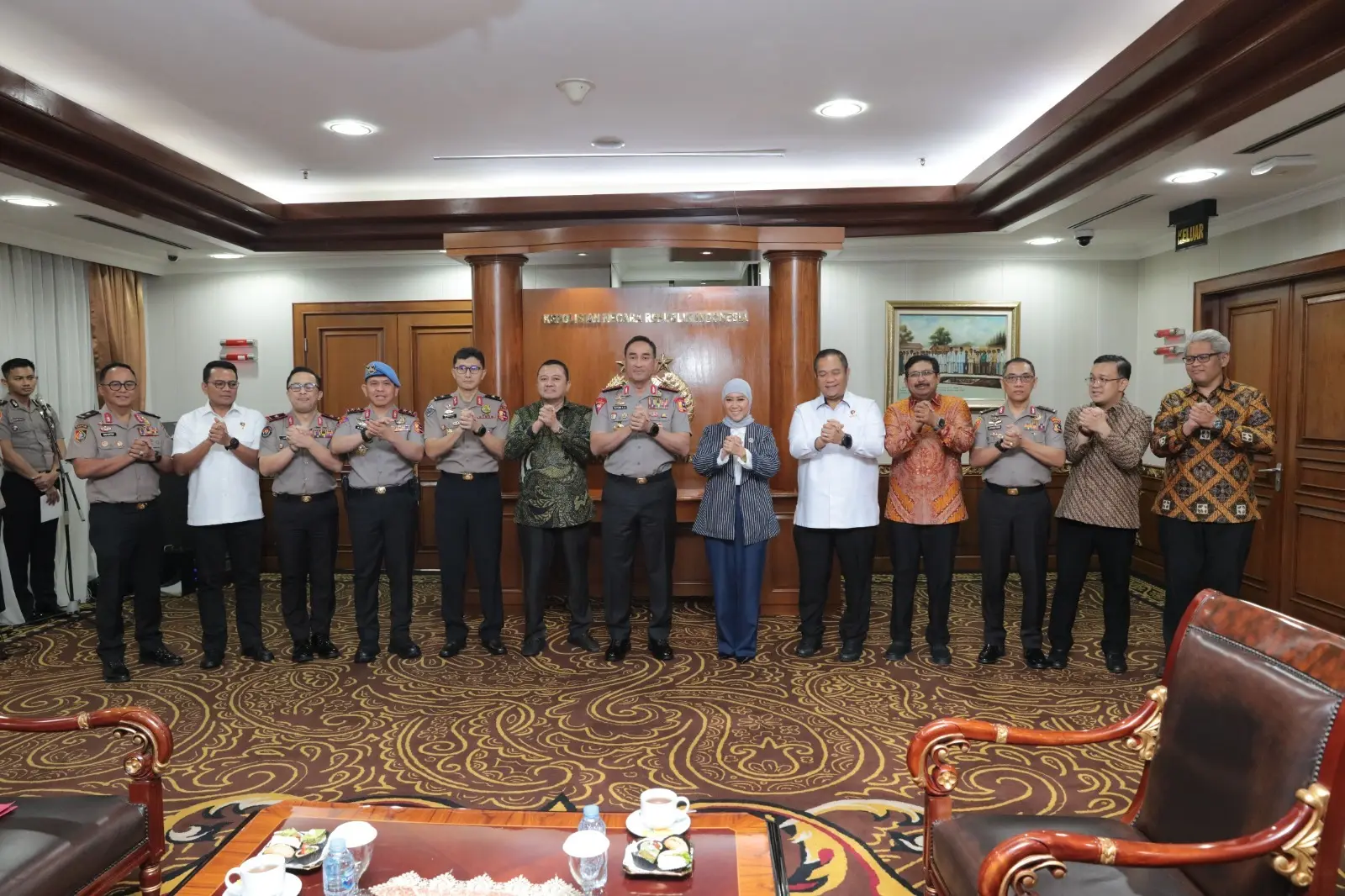 INP Chief Welcomes the Visit of Minister Meutya Hafid, Highlighting Stronger Collaboration