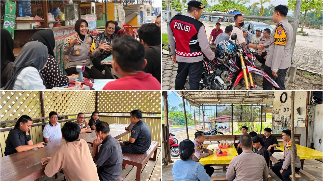 Gunung Mas Police Partner With Local Administration to Tackle Unemployment