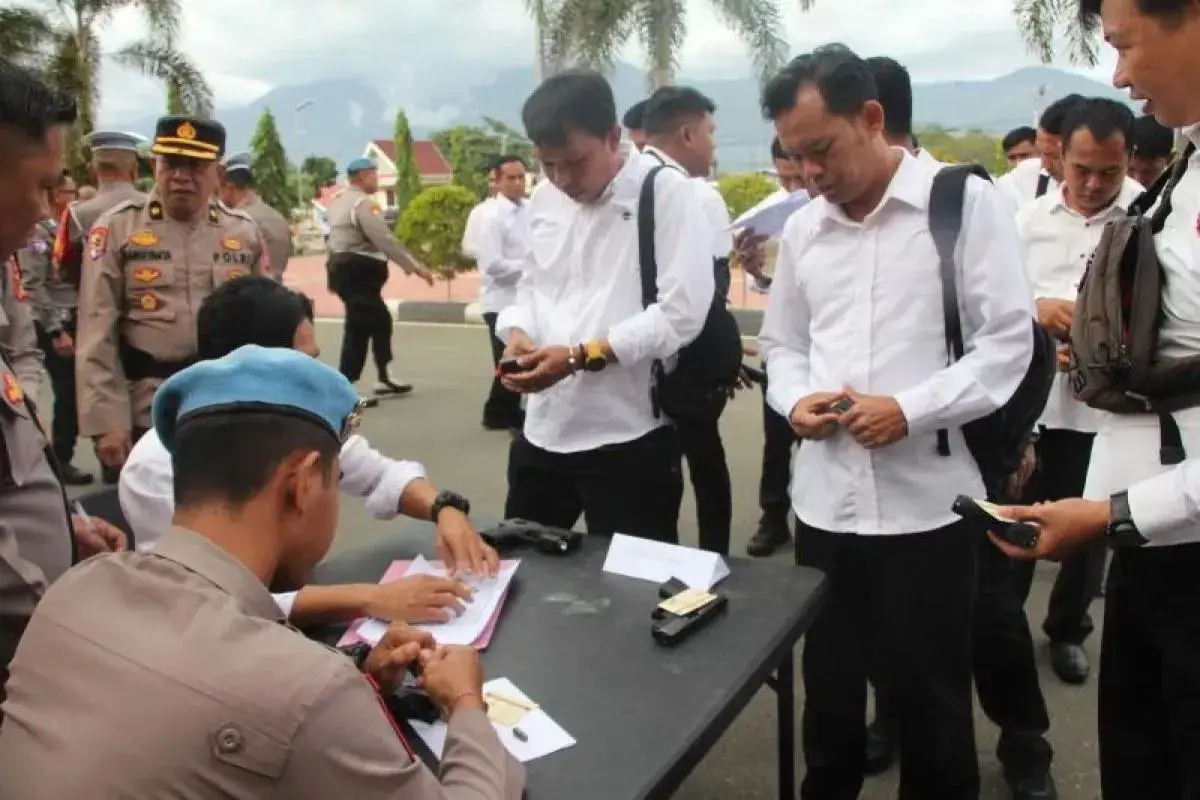 central-sulawesi-regional-police-inspects-personnel-firearm-to-prevent-misuse