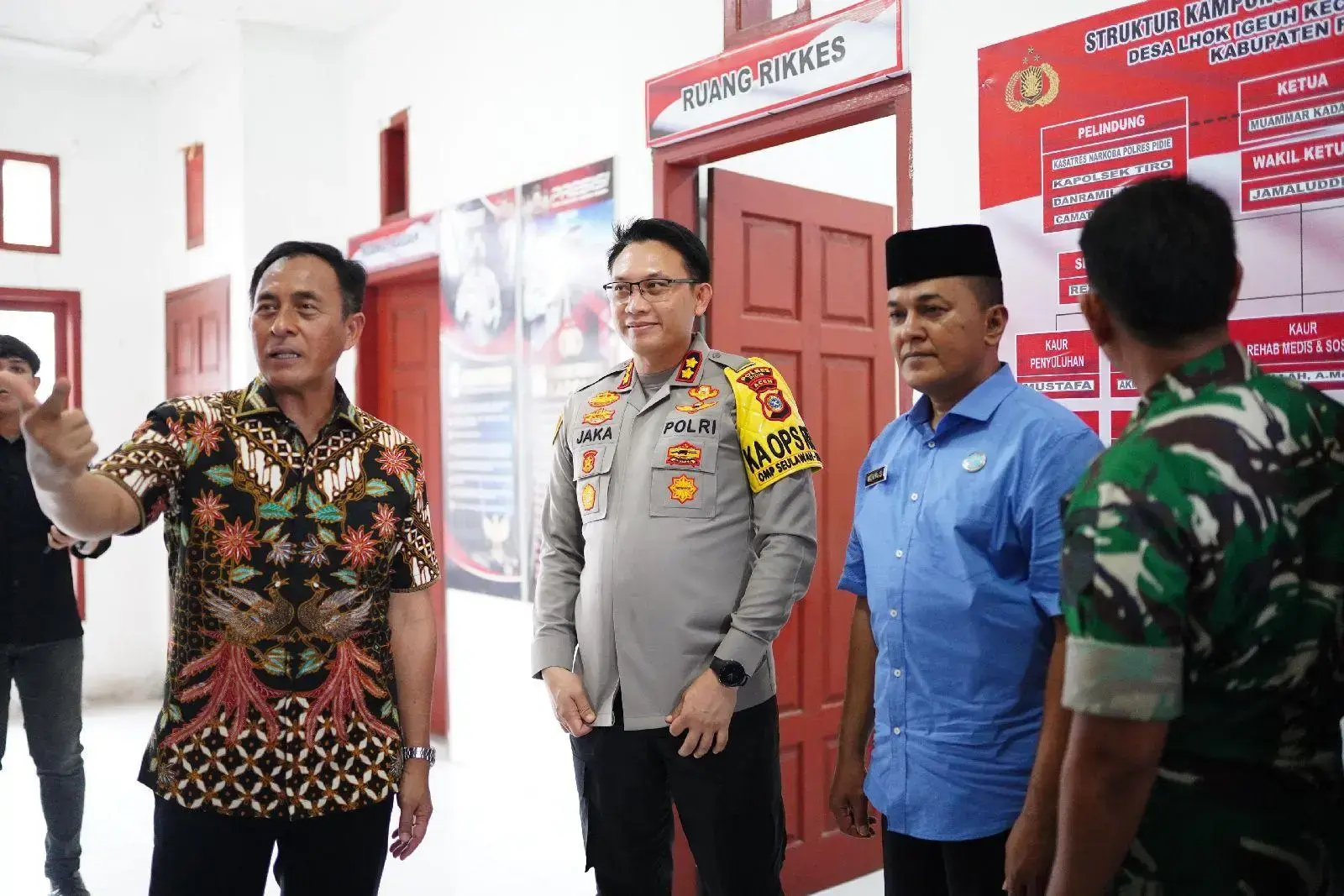 aceh-regional-police-launch-drug-free-village-in-pidie-regency