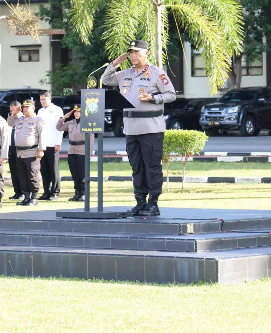 riau-island-regional-police-chief-emphasized-commitment-on-personnel-discipline-and-professionalism