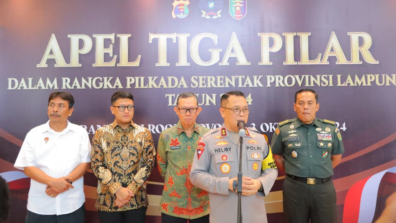 police-supports-lampung-bawaslu-in-preventing-money-politics