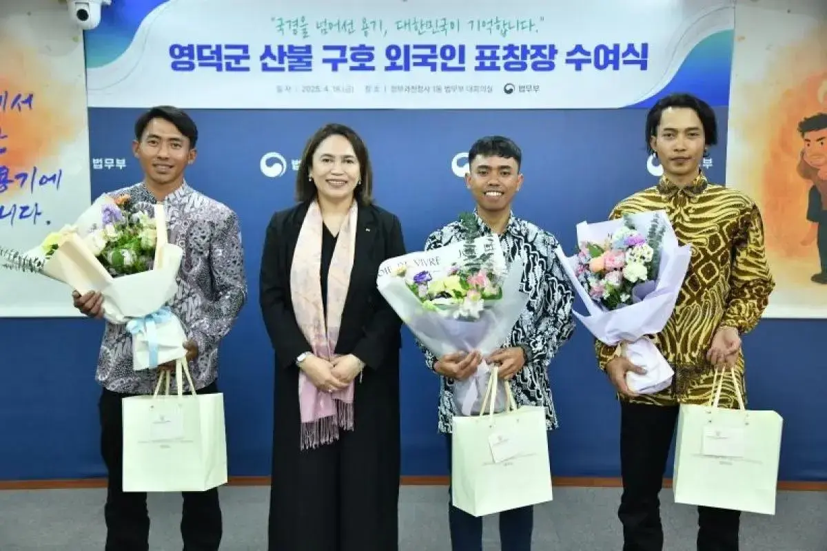three-indonesians-honored-by-south-korean-government-for-heroic-wildfire-rescue