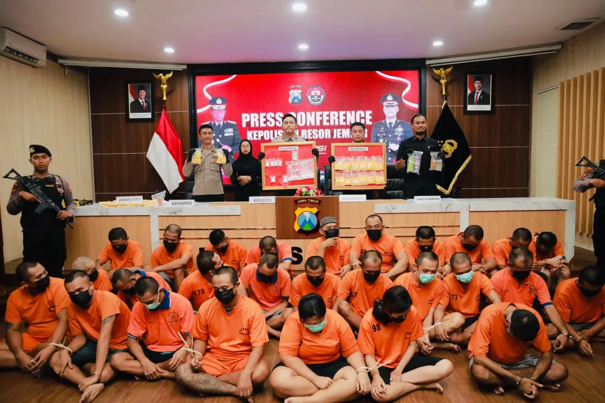 27-drugs-offender-arrested-in-jember-in-one-month